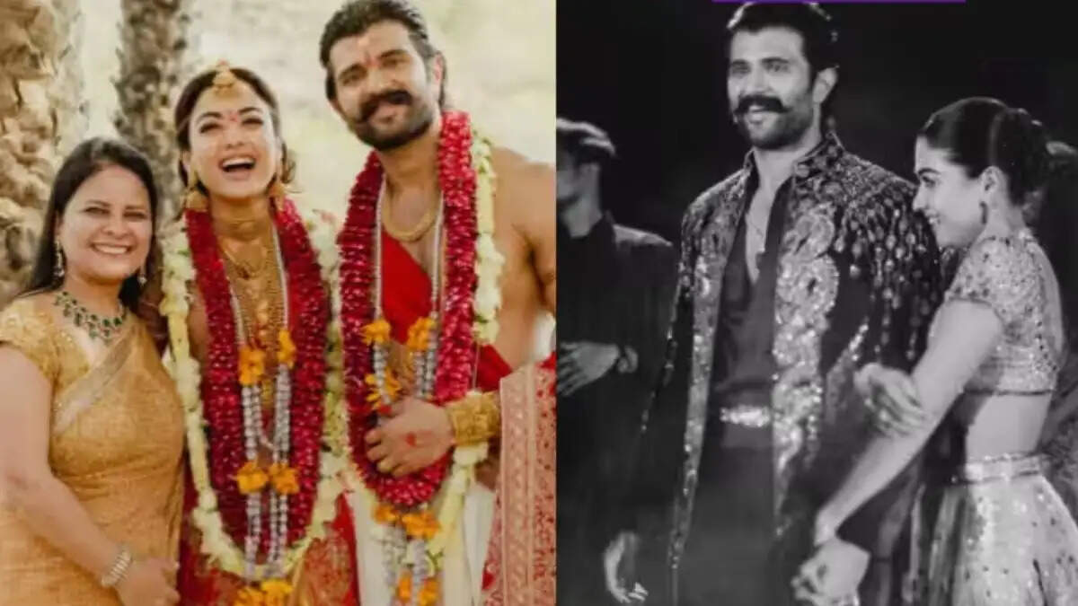रश्मिका और विजय की शादी की अनदेखी तस्वीरें एक महीने बाद आईं सामने