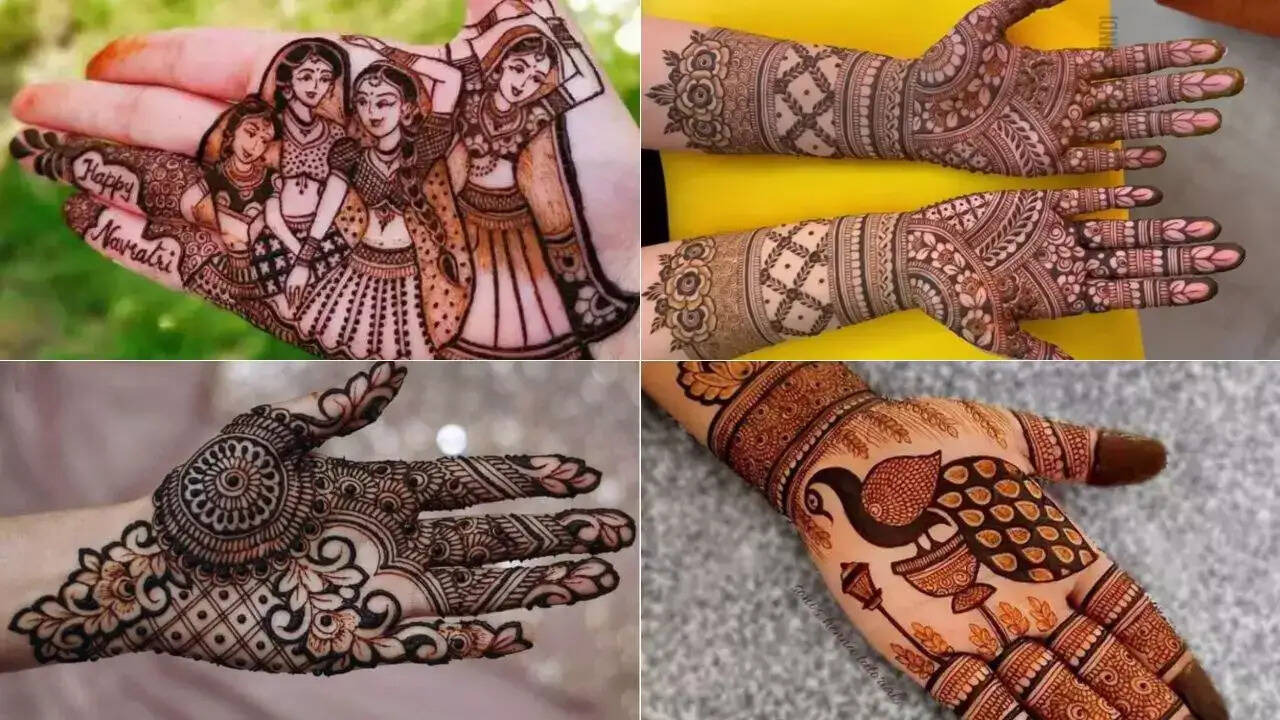10 मिनट में बनाएं नवरात्रि के लिए आसान मेहंदी डिज़ाइन