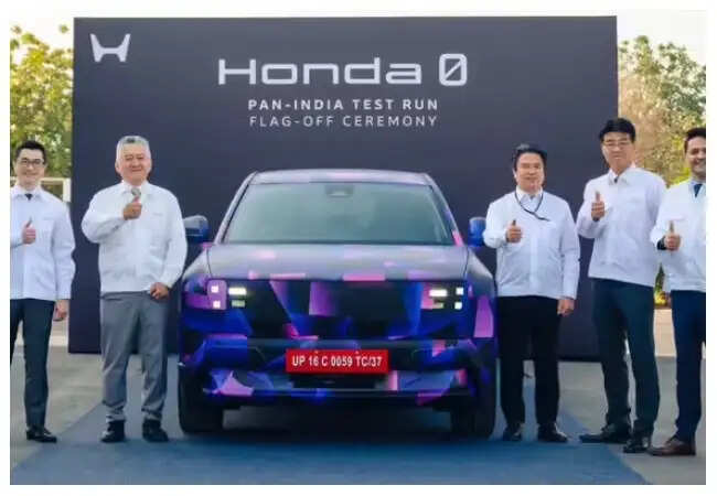 Honda की पहली इलेक्ट्रिक SUV की टेस्टिंग शुरू, 500 किमी रेंज के साथ