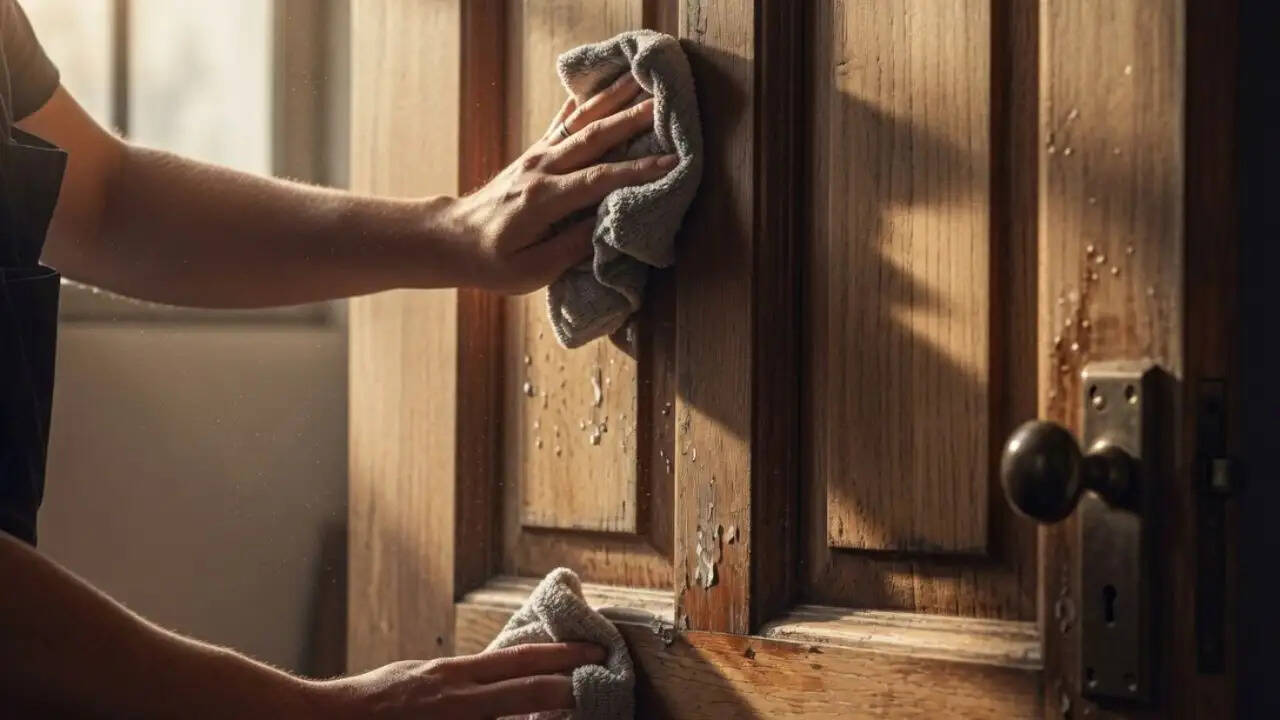 दरवाजों की सफाई के लिए घरेलू उपाय: चमकाएं अपने दरवाजे