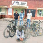 पंचकूला में चार आरोपियों की गिरफ्तारी, चोरी के सामान बरामद