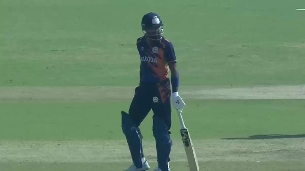 हार्दिक पांड्या का शानदार प्रदर्शन: विजय हजारे ट्रॉफी में लगातार 5 छक्के