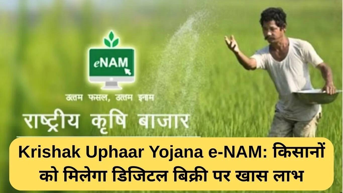 कृषक उपहार योजना e-NAM: किसानों के लिए डिजिटल बिक्री पर विशेष लाभ