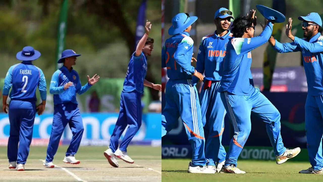 भारत और अफगानिस्तान के बीच अंडर-19 वर्ल्ड कप सेमीफाइनल का रोमांच