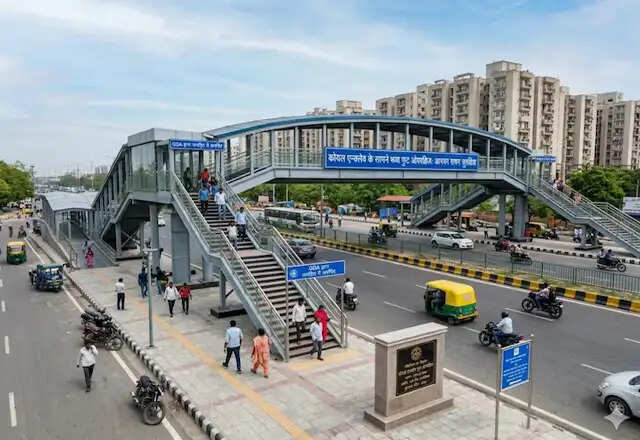 गाजियाबाद में कोयल एन्क्लेव के सामने नया फुट ओवरब्रिज बनेगा