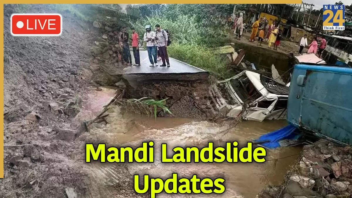 हिमाचल प्रदेश में भूस्खलन: मंडी और शिमला में भारी तबाही