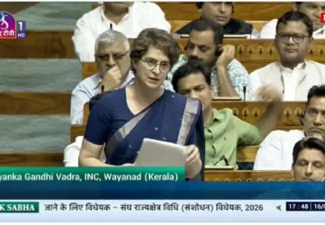 प्रियंका गांधी ने महिला आरक्षण बिल पर केंद्र सरकार को घेरा