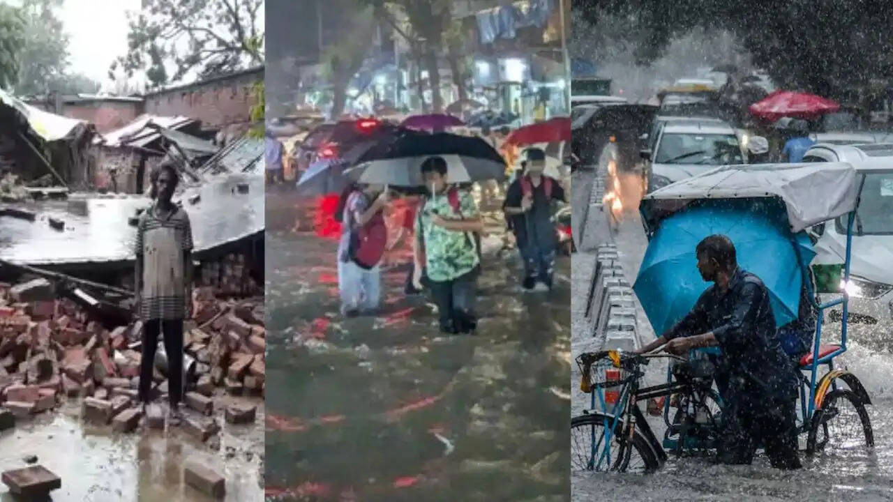 उत्तर प्रदेश और बिहार में मौसम ने मचाई तबाही, 44 लोगों की जान गई