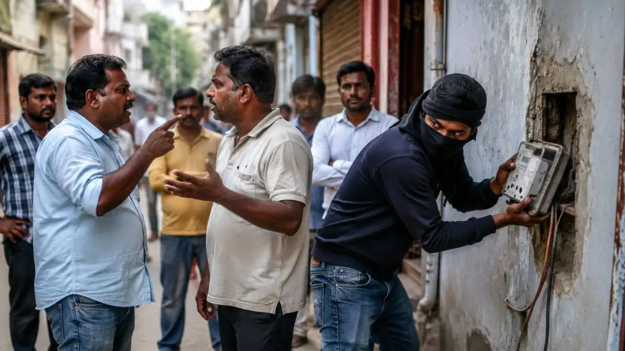 लुधियाना में चोरी की अनोखी घटना: बहस के बीच चोर ने किया सरकारी मीटर चुराने का काम