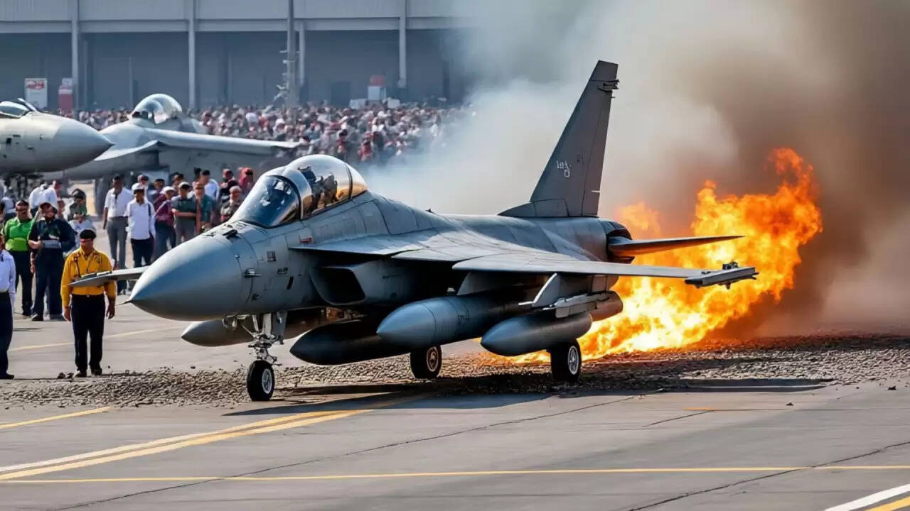 दुबई एयर शो में भारतीय तेजस लड़ाकू विमान की दुर्घटना: पायलट की स्थिति अनिश्चित