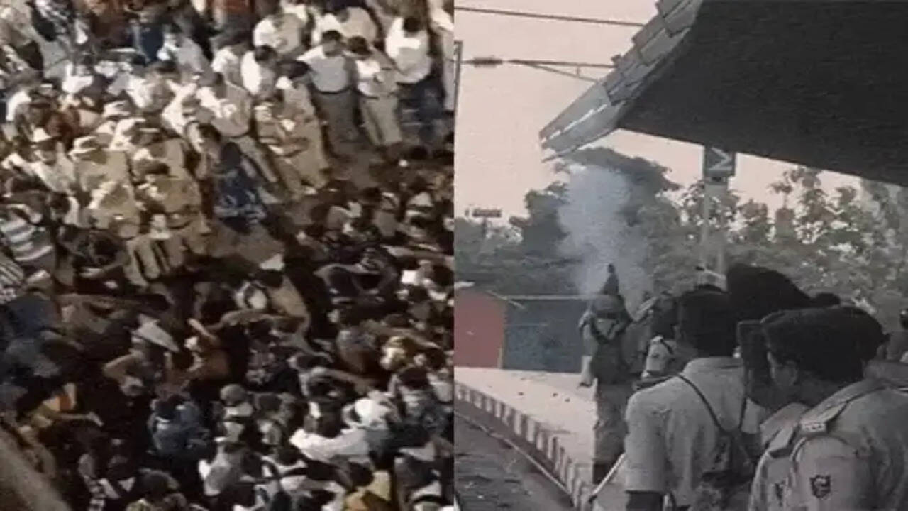 बिहार पुलिस परीक्षा से पहले पाटलिपुत्र स्टेशन पर छात्रों का हंगामा