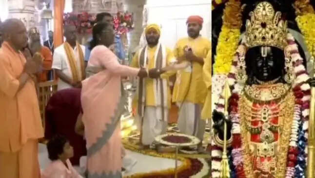 राष्ट्रपति द्रौपदी मुर्मू का अयोध्या दौरा: राम मंदिर में पूजा और श्रीराम यंत्र की स्थापना