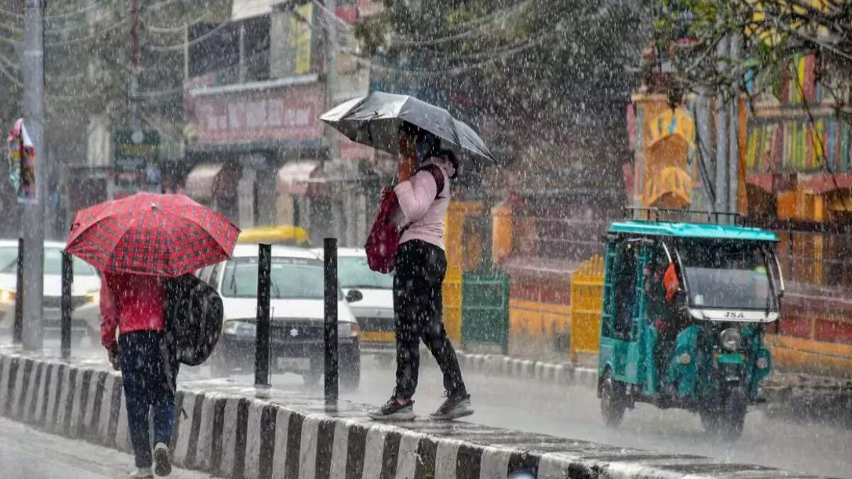 हरियाणा में मौसम में बदलाव: पश्चिमी विक्षोभ से बारिश और तेज हवाओं का अलर्ट