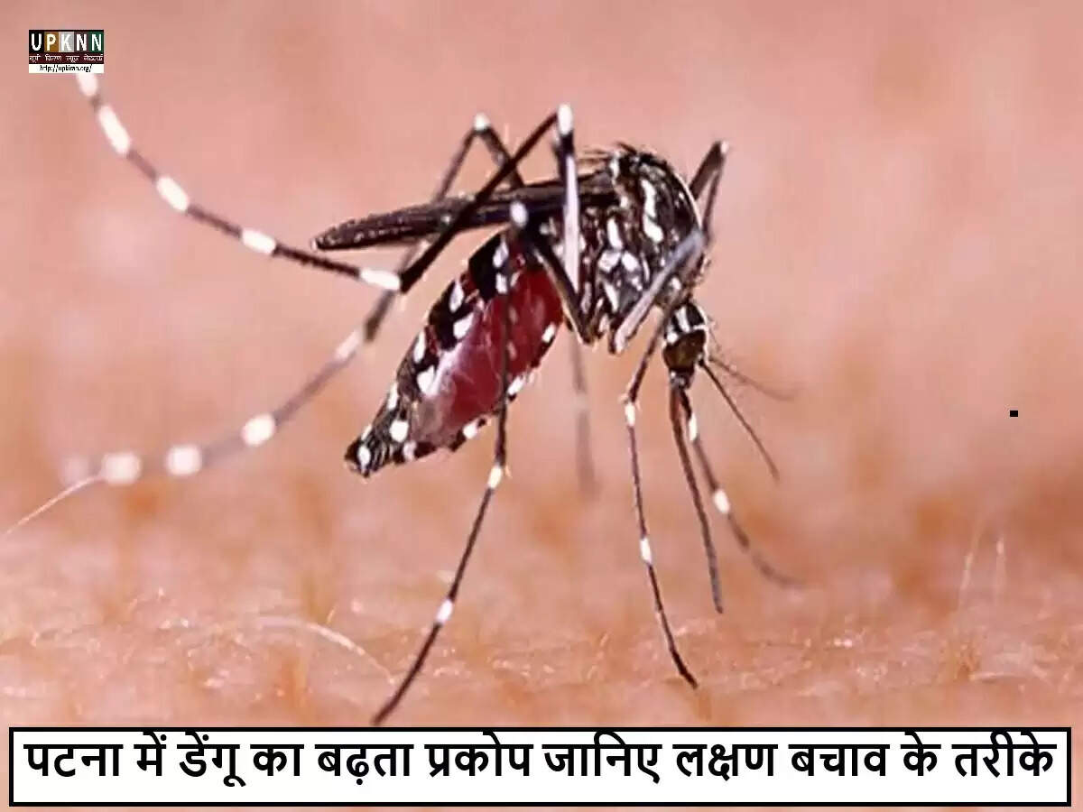 पटना में डेंगू का प्रकोप: स्वास्थ्य विभाग की चुनौती बढ़ी