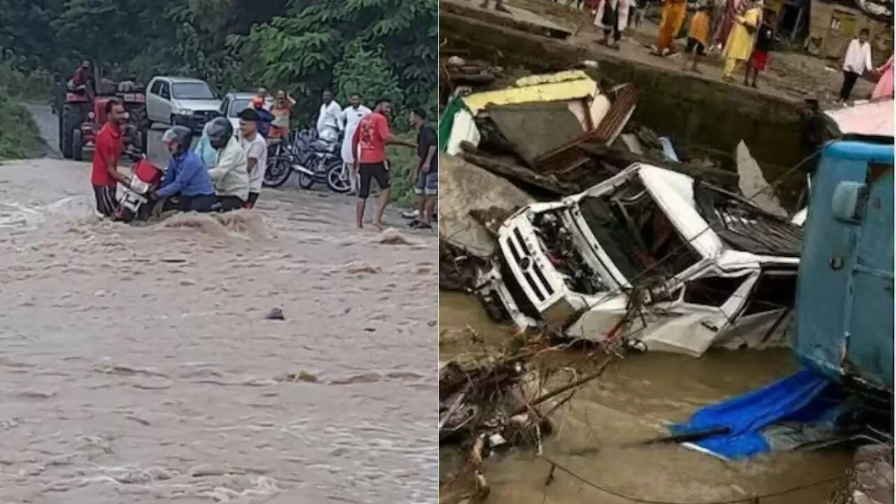 हिमाचल प्रदेश में बादल फटने से भारी तबाही, तीन की मौत