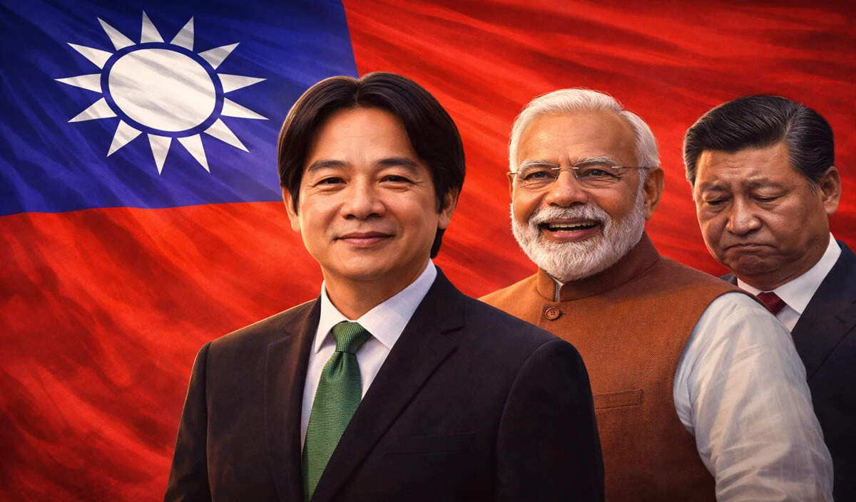 ताइवान ने भारत को धन्यवाद देकर चीन को दिया सख्त संदेश