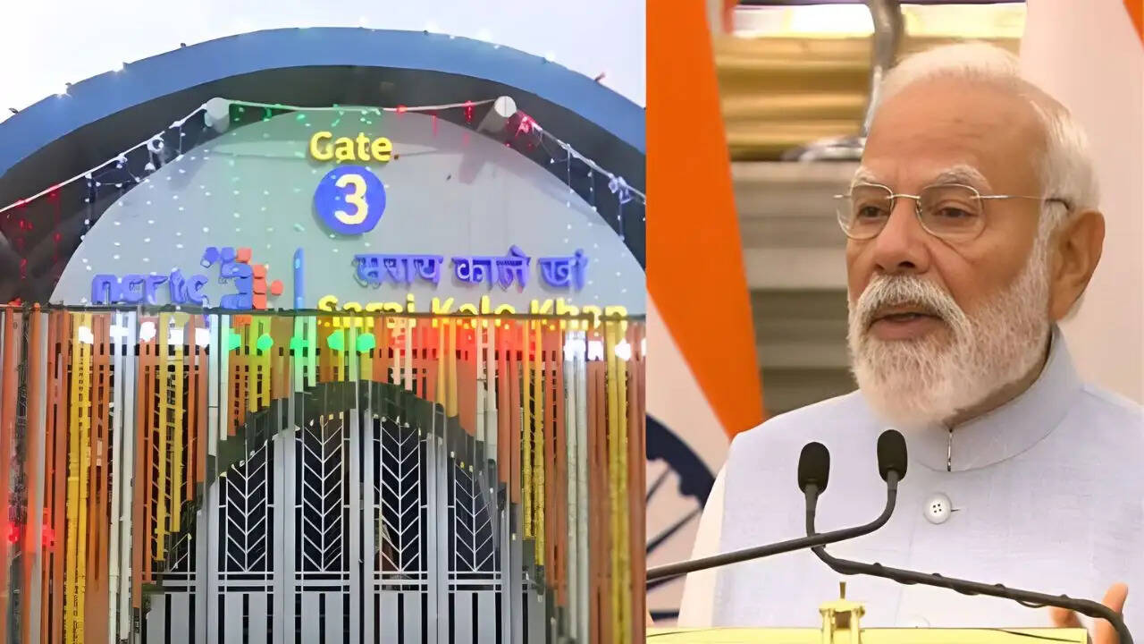 प्रधानमंत्री मोदी ने नमो भारत रैपिड रेल कॉरिडोर का उद्घाटन किया