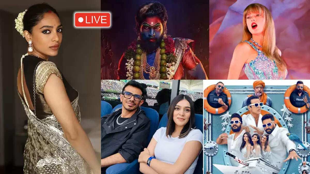 मनोरंजन जगत की ताजा खबरें: अल्लू अर्जुन की 'पुष्पा 2' और शोभिता धुलिपाला का जन्मदिन
