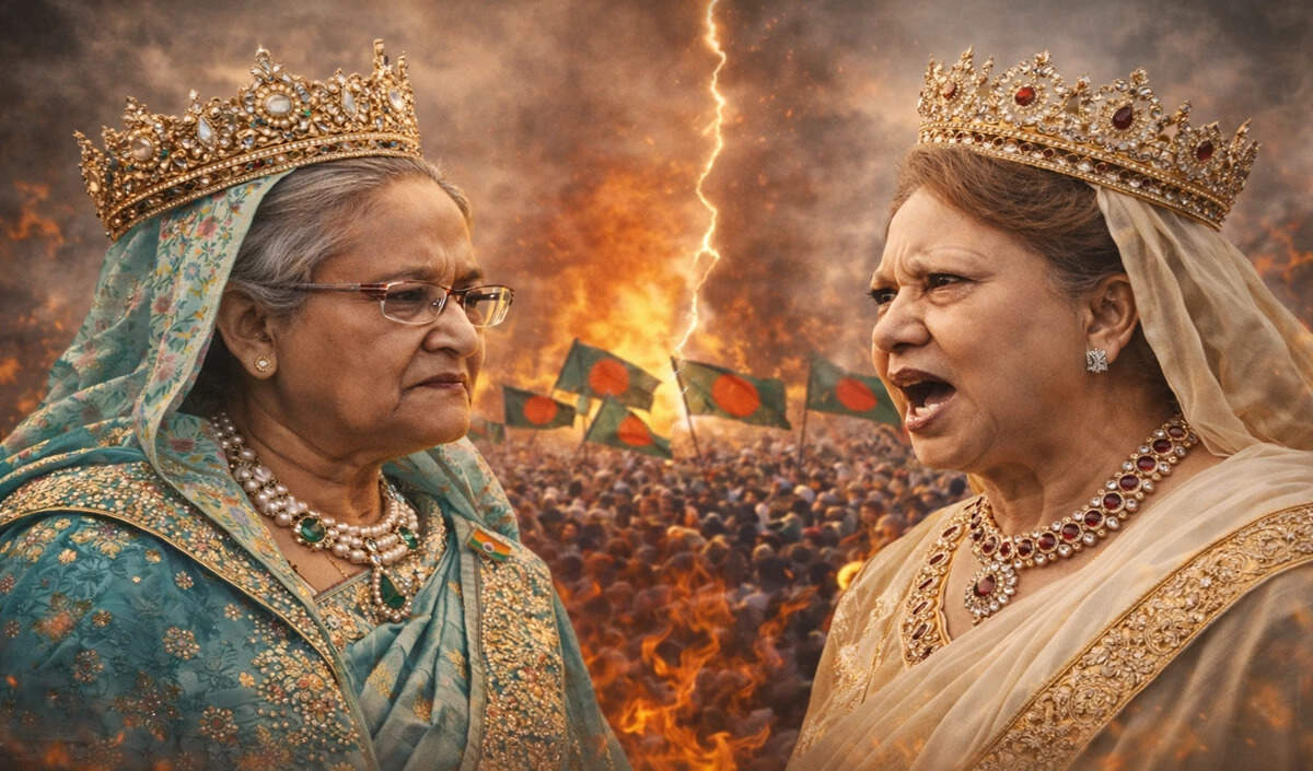 बांग्लादेश की राजनीति में शेख हसीना और खालिदा जिया की दुश्मनी का इतिहास