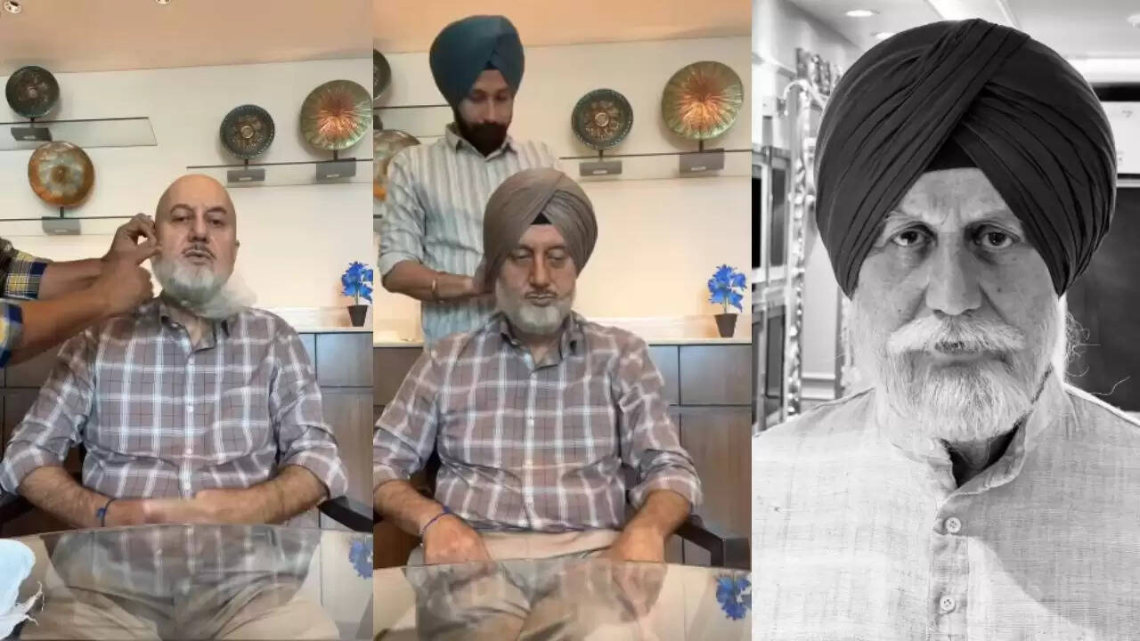 अनुपम खेर की नई फिल्म 'कैलोरी' का अनोखा लुक और ट्रांसफॉर्मेशन