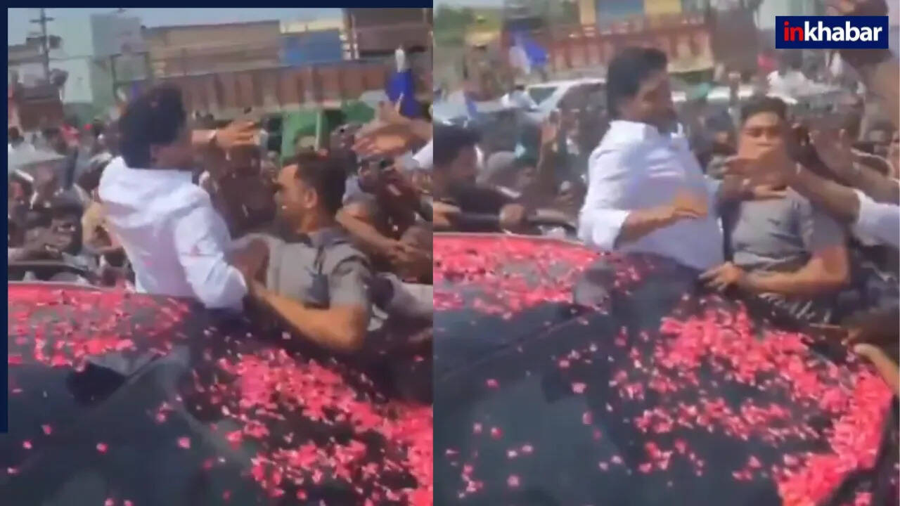 आंध्र प्रदेश में पूर्व मुख्यमंत्री जगन मोहन रेड्डी के काफिले से टकराने से व्यक्ति की मौत