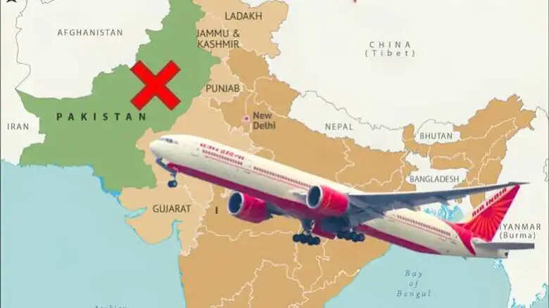 एयर इंडिया की उड़ान ने पाकिस्तान के एयरस्पेस में प्रवेश किया