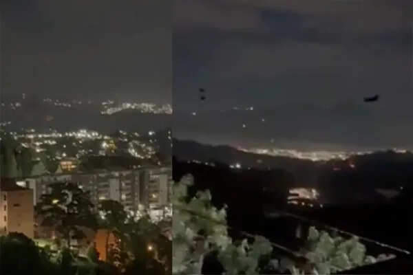 अमेरिका का वेनेजुएला पर बड़ा हमला: काराकास में सैन्य ठिकानों पर हवाई कार्रवाई