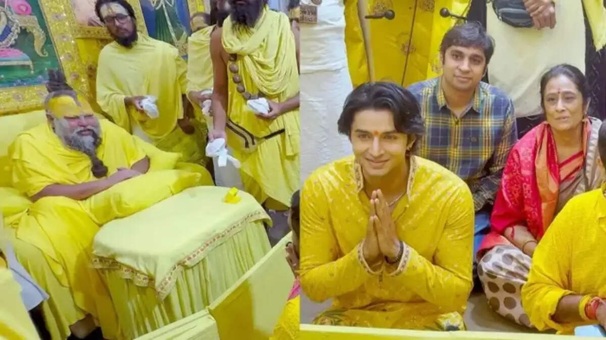 सिद्धार्थ गुप्ता ने प्रेमानंद महाराज से लिया आशीर्वाद, फिल्म 'कृष्णावतारम' की सफलता का जश्न