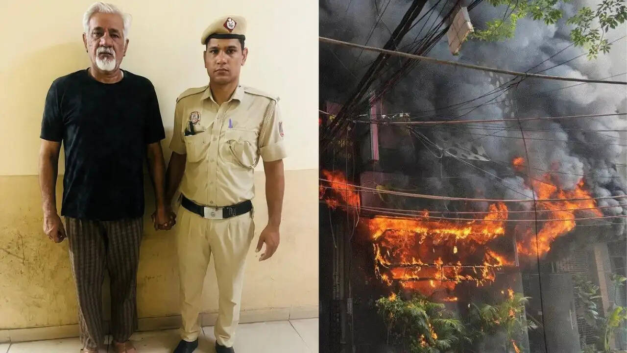 दिल्ली के होटल में आग लगने से 21 लोगों की मौत, मालिक गिरफ्तार