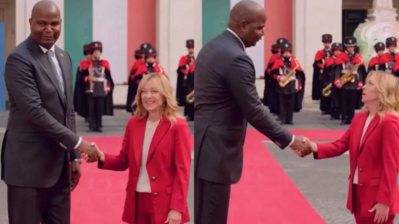 इटली में प्रधानमंत्री मेलोनी और मोजाम्बिक के राष्ट्रपति चापो की अनोखी मुलाकात