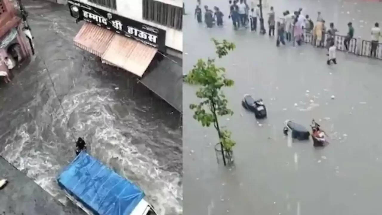 राजस्थान में मूसलधार बारिश का अलर्ट: जनजीवन प्रभावित