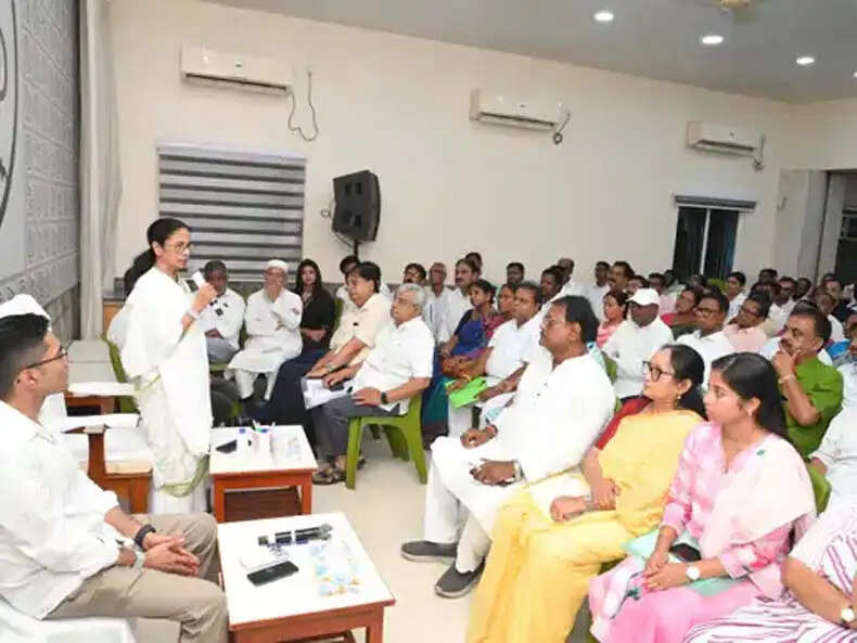 ममता बनर्जी ने पार्टी कार्यकर्ताओं से पुनर्निर्माण की अपील की