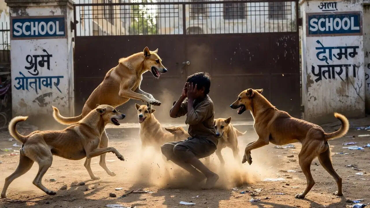 बीकानेर में स्कूल में आवारा कुत्तों के हमले से बच्चा घायल