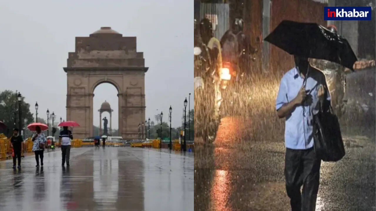 दिल्ली-एनसीआर में मानसून की दस्तक: मौसम का हाल