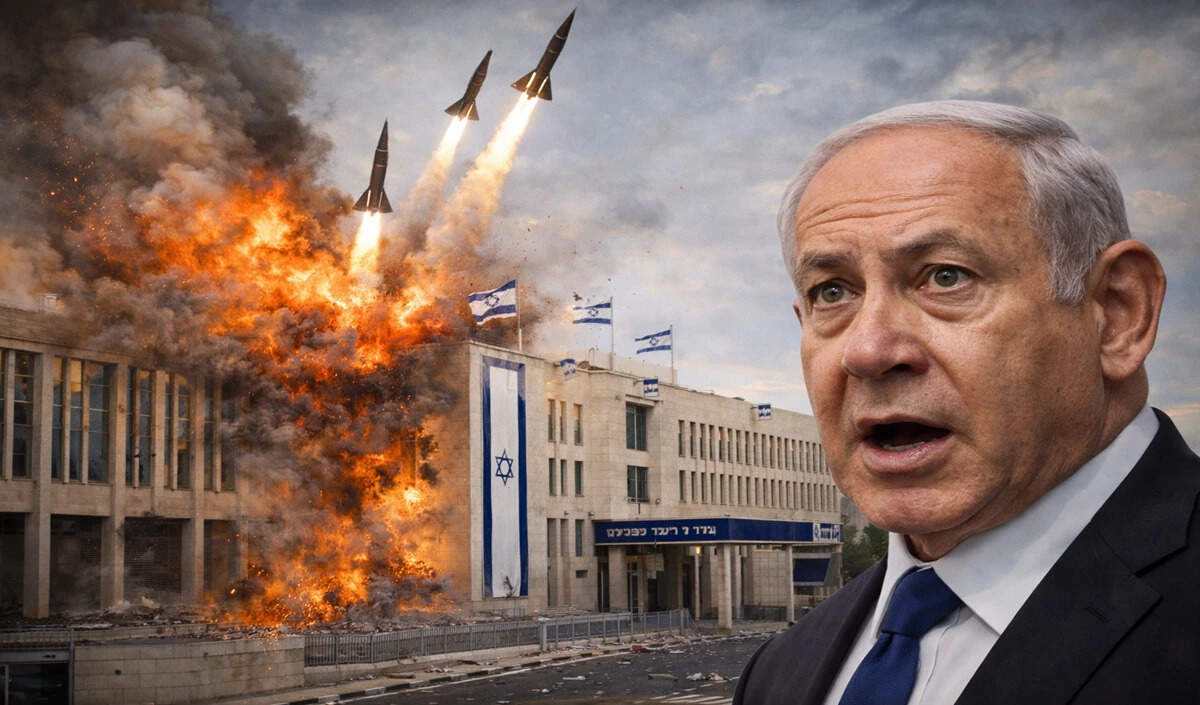 ईरान का इजरायल पर मिसाइल हमले का दावा, नेतन्याहू के कार्यालय को बनाया निशाना