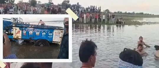 खंडवा में दुर्गा प्रतिमा विसर्जन के दौरान ट्रैक्टर-ट्रॉली तालाब में गिरी, 11 लोगों की मौत