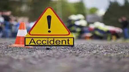 हरियाणा में ट्रक के नीचे दबकर चार बाइक सवारों की मौत