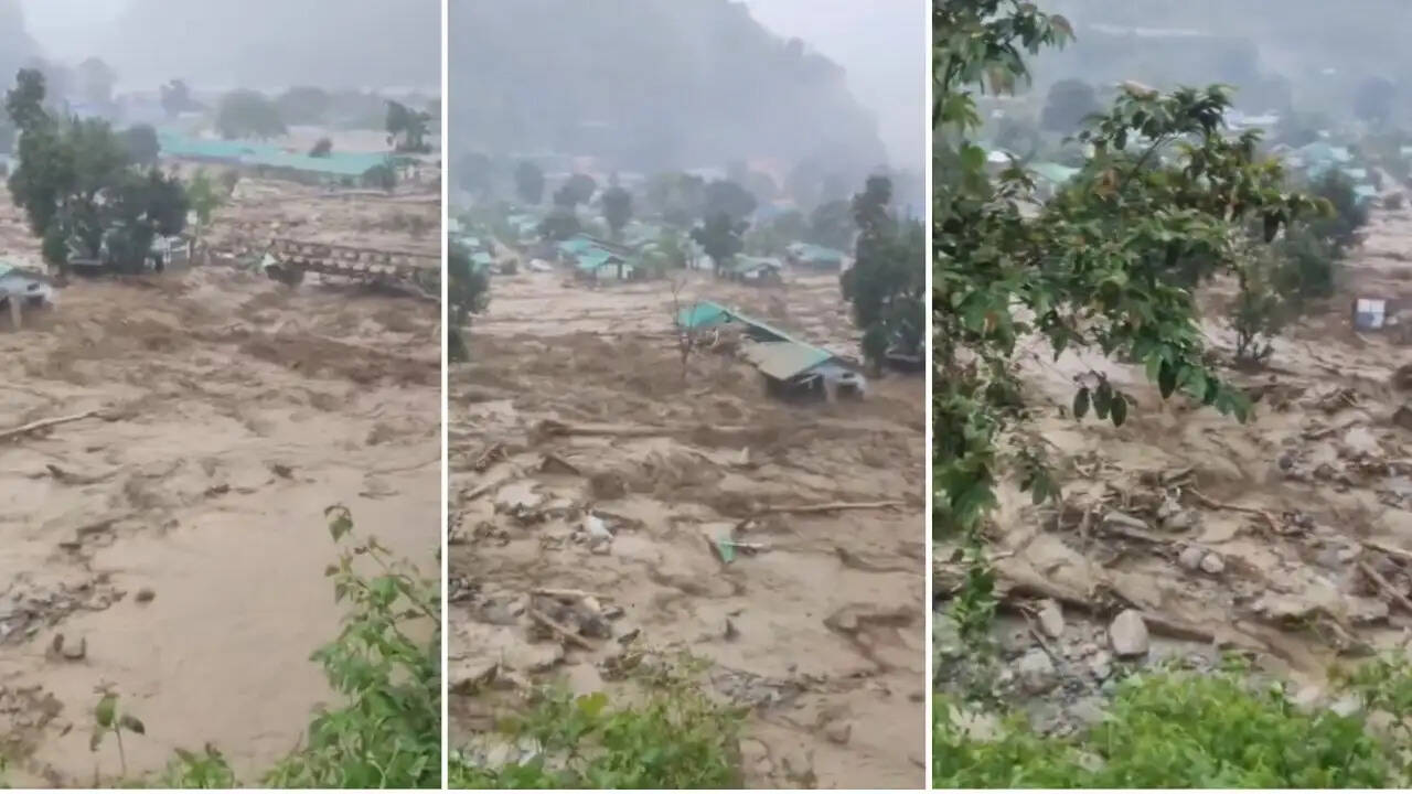 अरुणाचल प्रदेश में भारी बारिश से बाढ़ का कहर, कई गांव प्रभावित