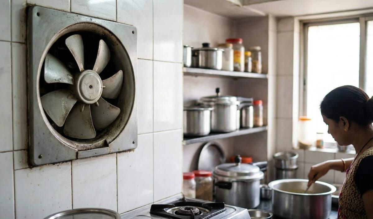 किचन एग्जॉस्ट फैन की सफाई के आसान तरीके