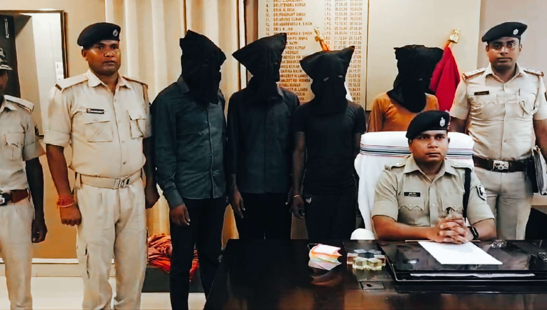 120 किलो गांजा के साथ चार कारोबारी गिरफ्तार