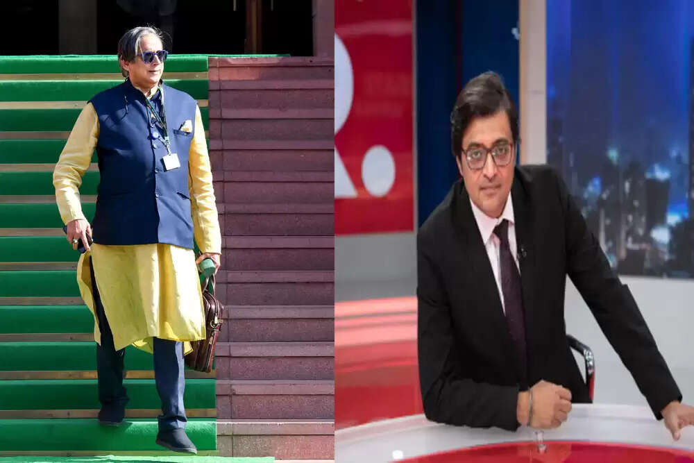 अर्णब गोस्वामी और शशि थरूर का सरकार के खिलाफ नया मोड़