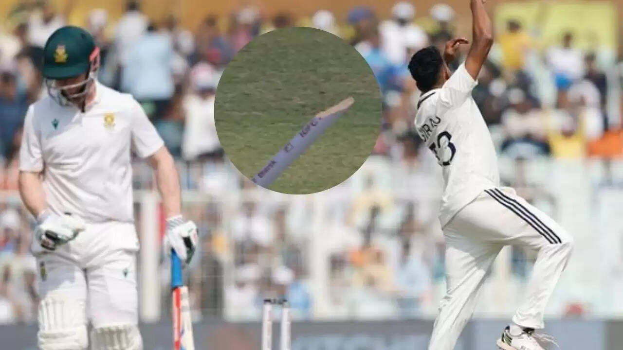 मोहम्मद सिराज की तेज गेंदबाजी ने तोड़ी स्टंप, भारत-दक्षिण अफ्रीका टेस्ट में रोमांच