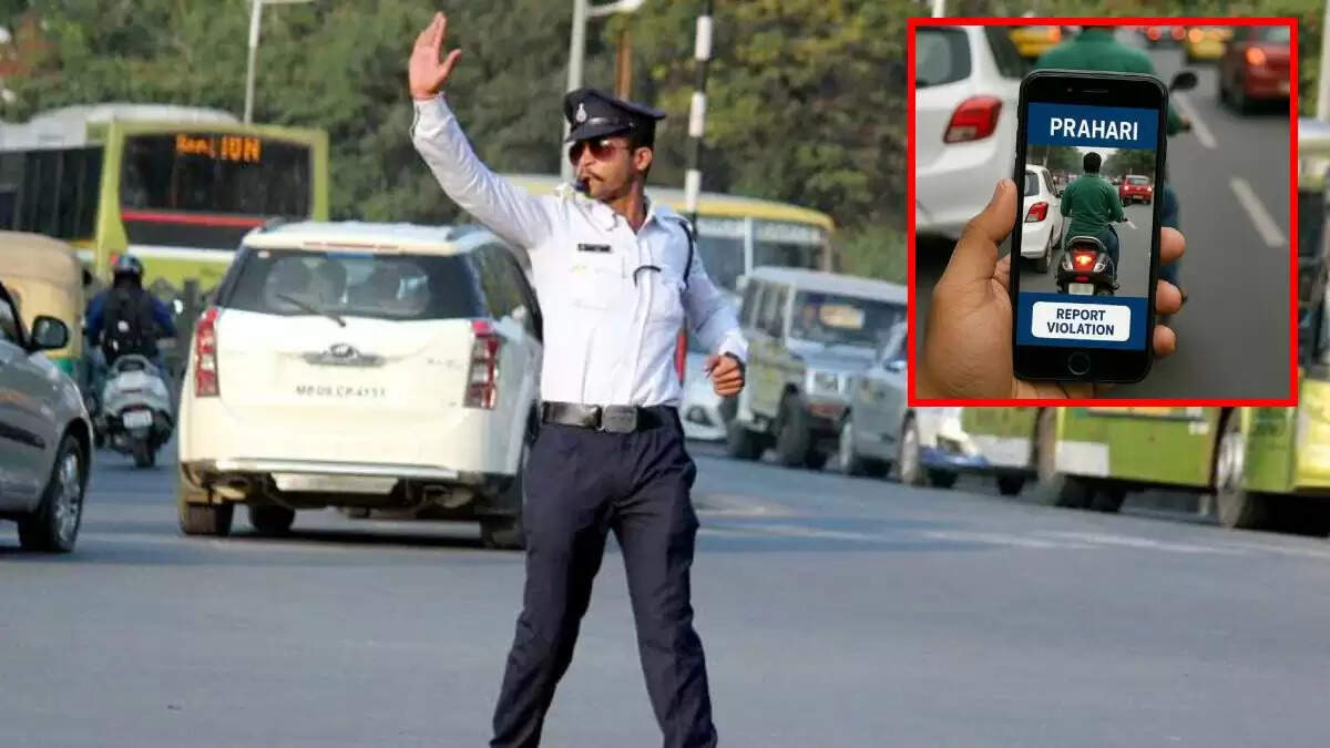 दिल्ली में ट्रैफिक नियमों का उल्लंघन रिपोर्ट करने के लिए Prahari ऐप का उपयोग करें
