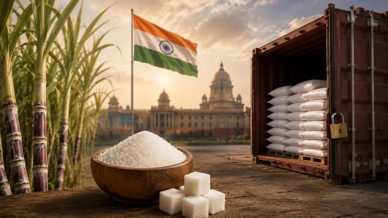 भारत ने चीनी के निर्यात पर लगाया प्रतिबंध, अमेरिका और यूरोप को मिली छूट