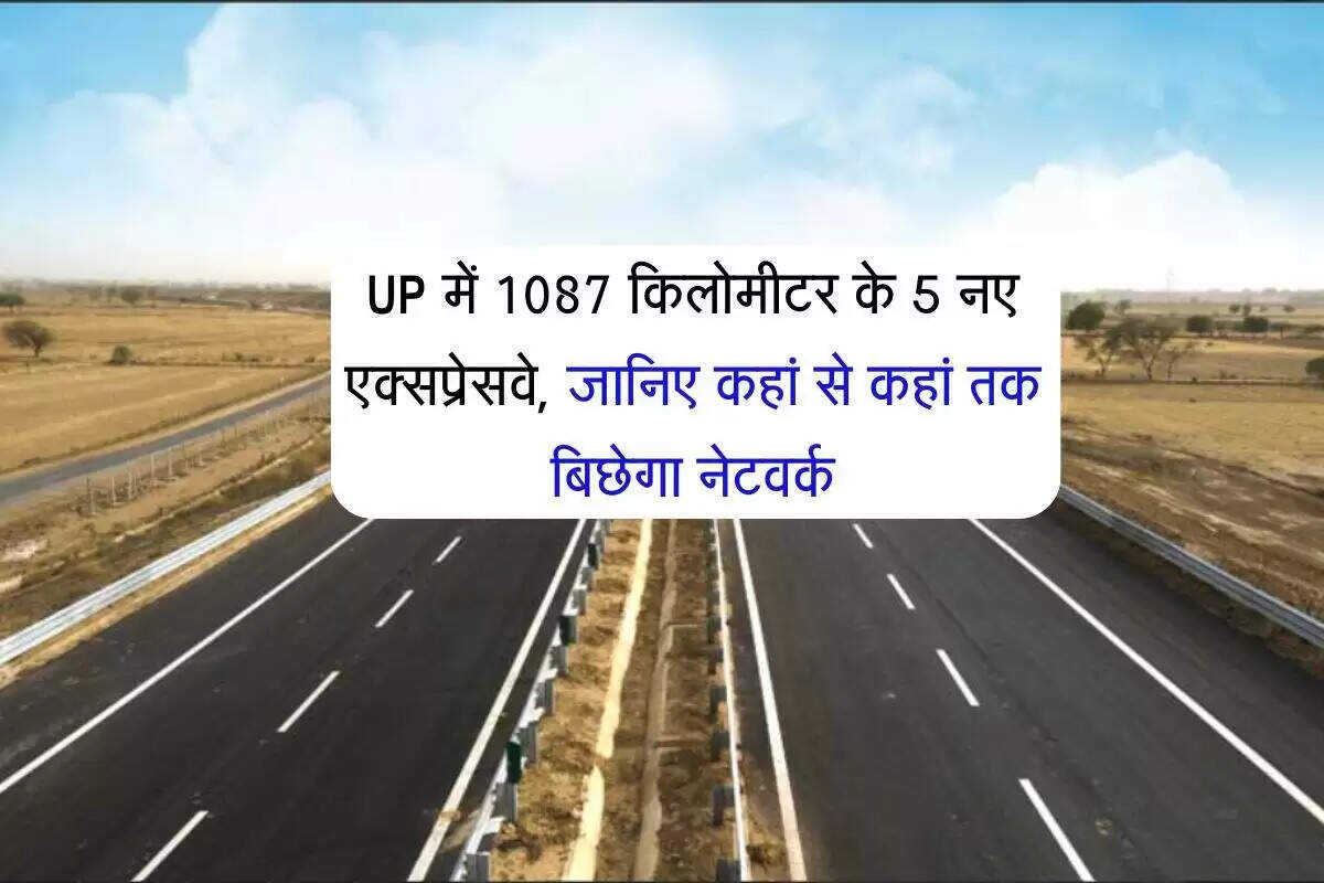 उत्तर प्रदेश में नए एक्सप्रेसवे का निर्माण: विकास की नई दिशा
