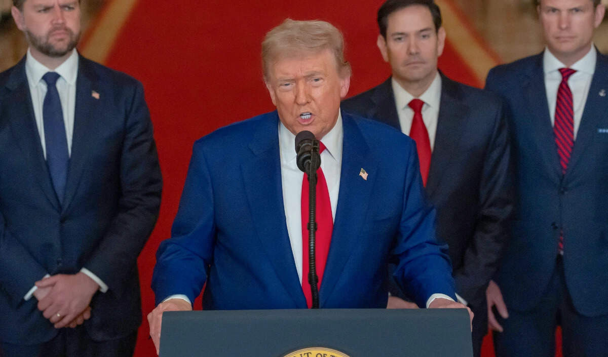 डोनाल्ड ट्रंप का ईरान पर सैन्य अभियान का बचाव, अमेरिकी जनता को दी आश्वासन