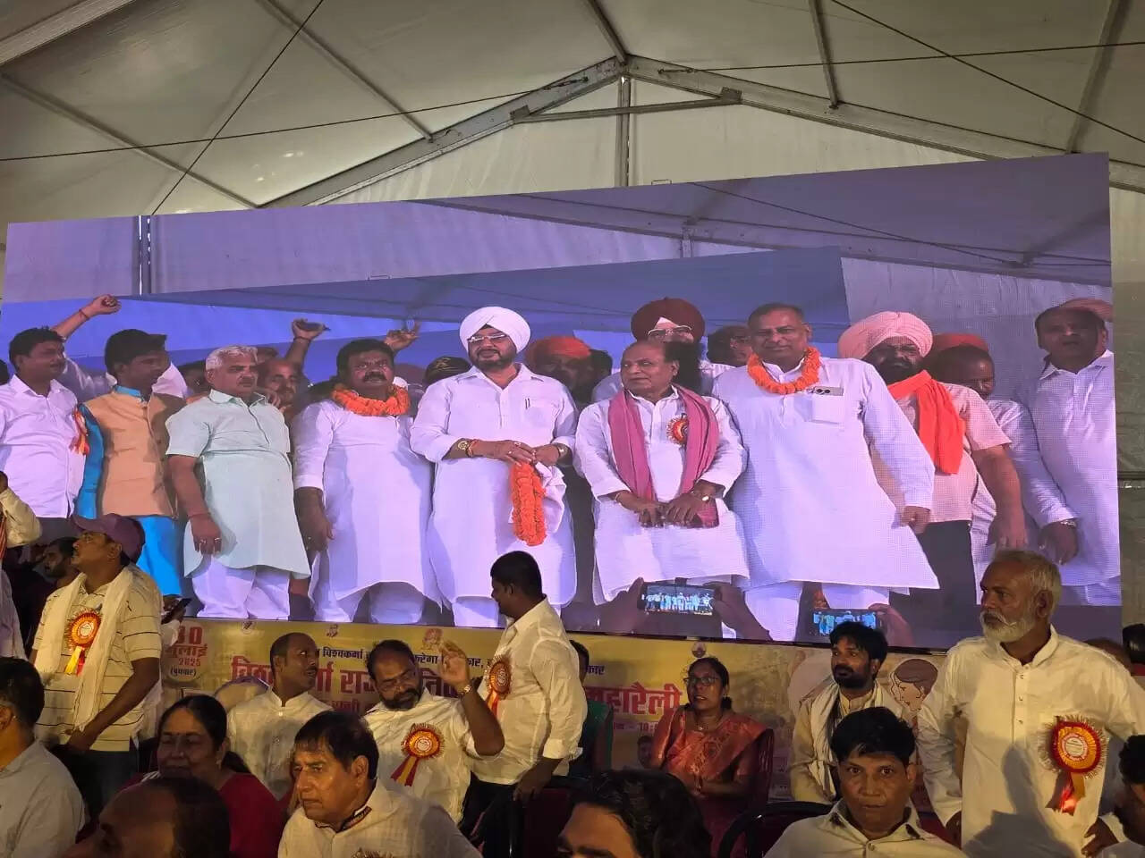 विश्वकर्मा अधिकार रैली में पूर्व शिक्षामंत्री ने उठाई समाज की समस्याएं