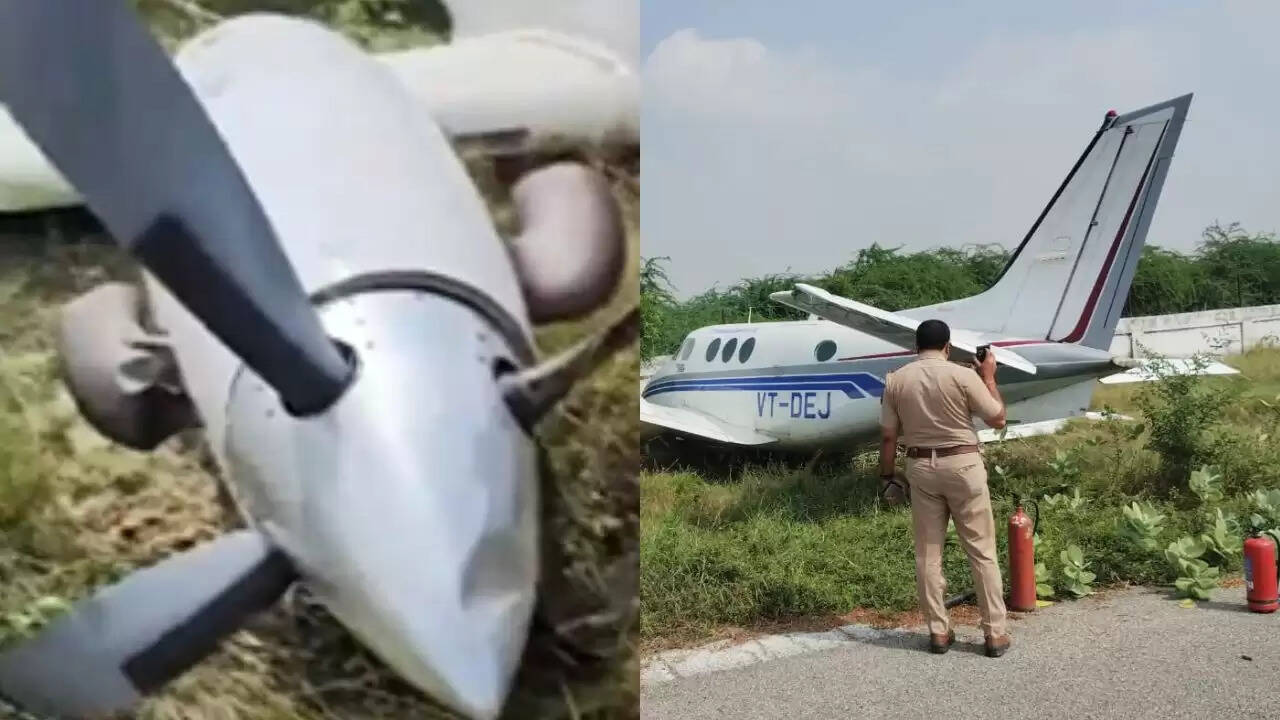 फर्रुखाबाद में निजी जेट की दुर्घटना, सभी यात्री सुरक्षित