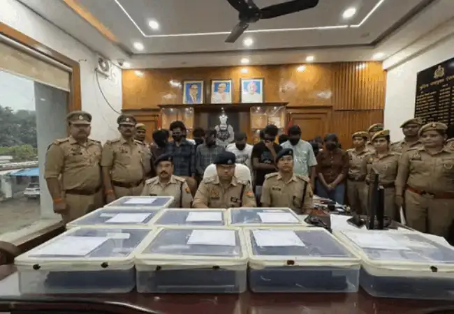 लखनऊ में अमेरिकी नागरिकों को ठगने वाले साइबर ठगी नेटवर्क का भंडाफोड़