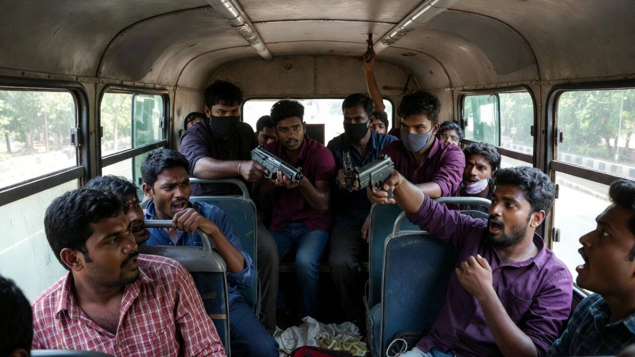 जोधपुर में बस लूट की कोशिश से यात्रियों में दहशत